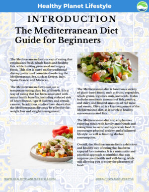 Flavors of the Mediterranean Diet